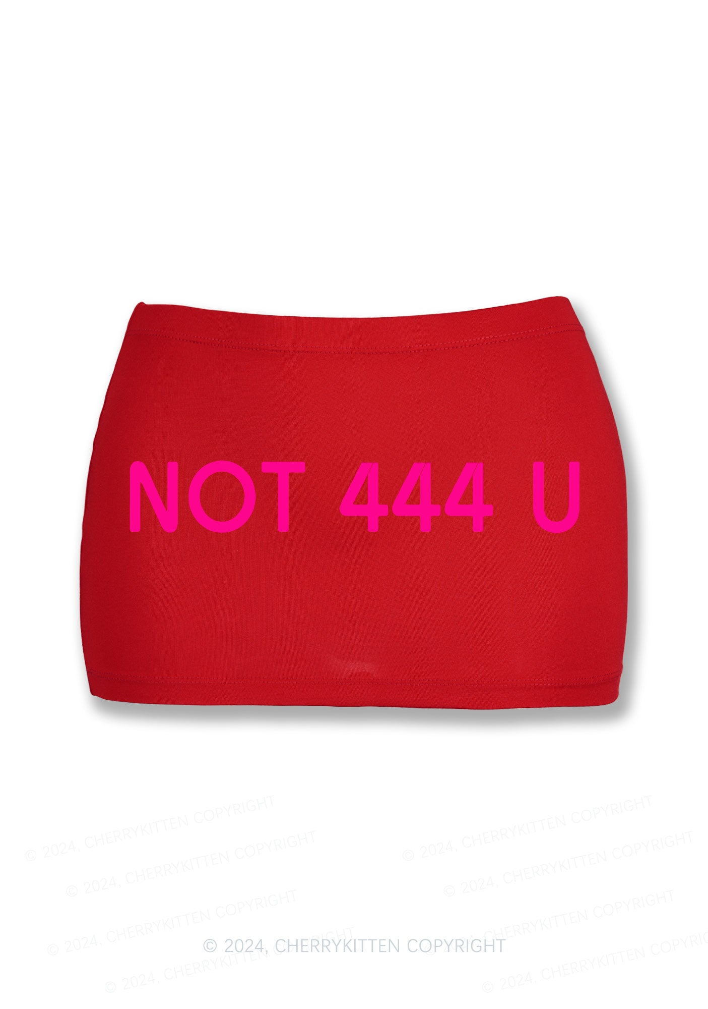 Not For You Y2K Mini Hip Skirt Cherrykitten