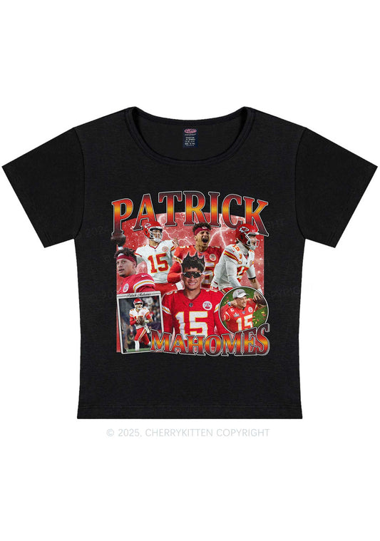 Vintage Patrick Y2K Super Bowl Baby Tee Cherrykitten