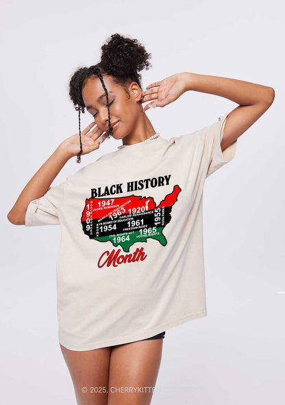 Black History Month Y2K Washed Tee Cherrykitten