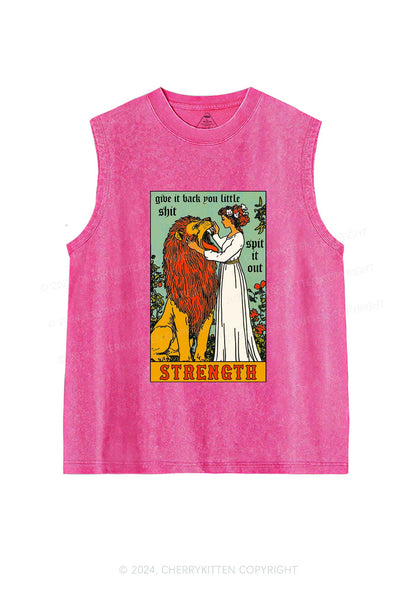 Spit It Out Strength Y2K Washed Tank Cherrykitten