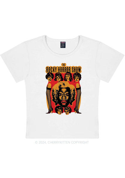 Halloween Rocky Horror Show Y2K Baby Tee Cherrykitten