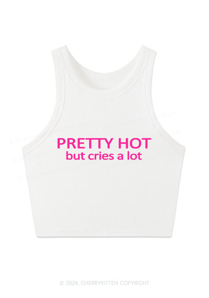 Pretty Hot Y2K Crop Tank Top Cherrykitten