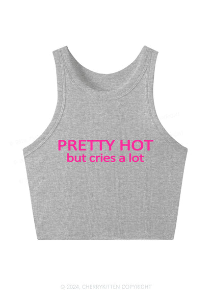 Pretty Hot Y2K Crop Tank Top Cherrykitten