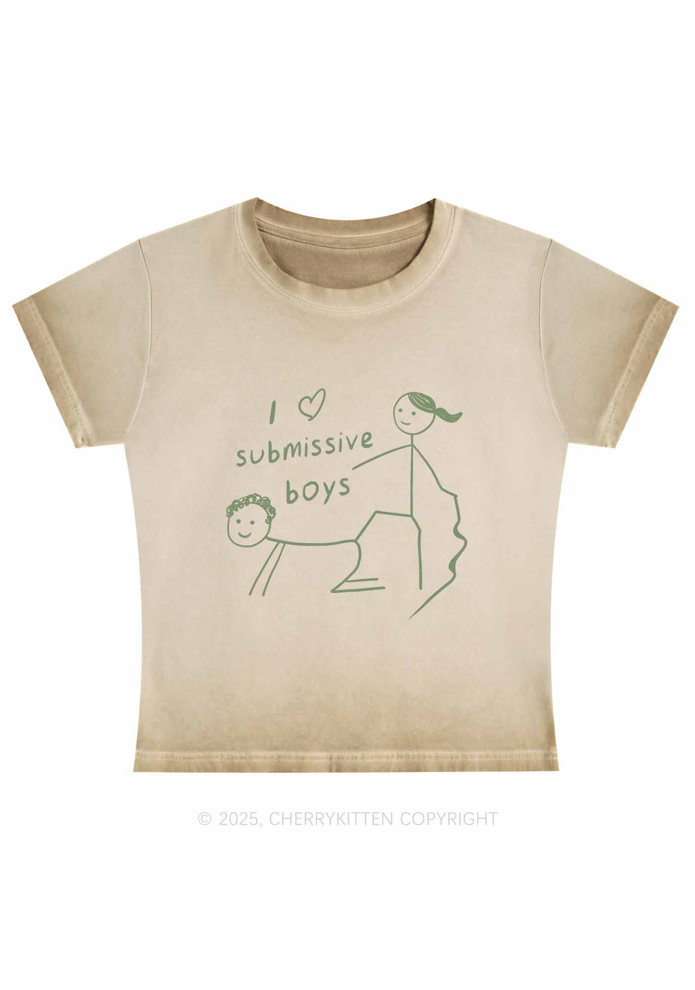 I Love S Boys Y2K Vintage Classic Tee Cherrykitten