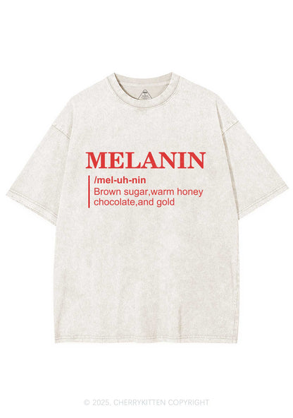 Melanin Definition Y2K Washed Tee Cherrykitten