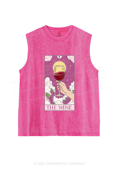 The Wine Y2K Washed Tank Cherrykitten