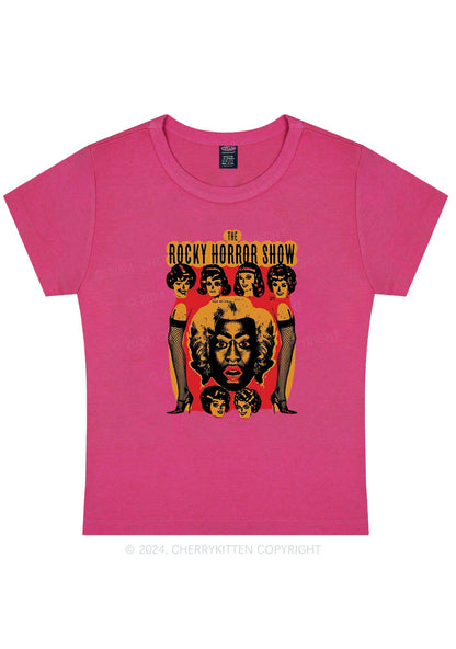 Halloween Rocky Horror Show Y2K Baby Tee Cherrykitten