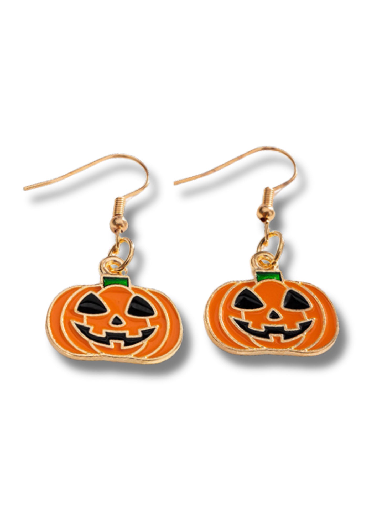 Halloween Smiling Pumpkin Y2K Earrings Cherrykitten