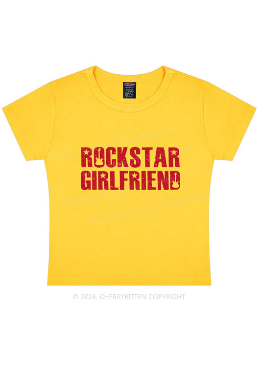 Rockstar Girlfriend Y2K Baby Tee Cherrykitten