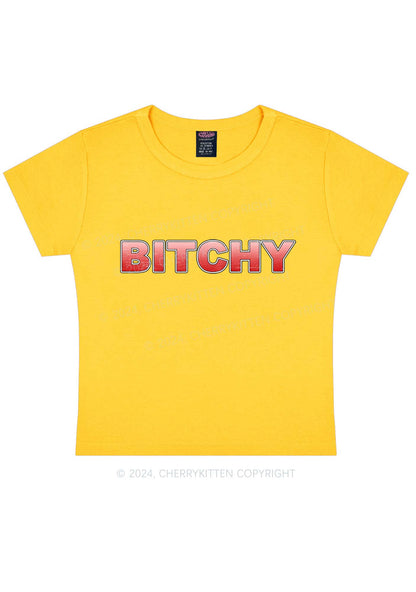 Bxxchy Y2K Baby Tee Cherrykitten