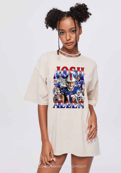 Vintage Josh Y2K Super Bowl Washed Tee Cherrykitten