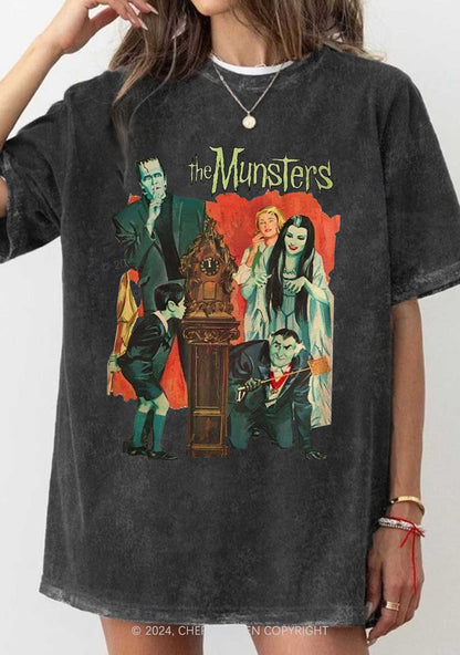 Halloween The Munsters Y2K Washed Tee Cherrykitten