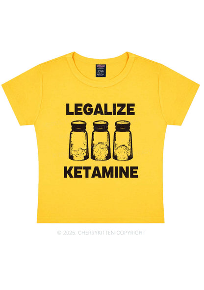 Legalize K Y2K Baby Tee Cherrykitten