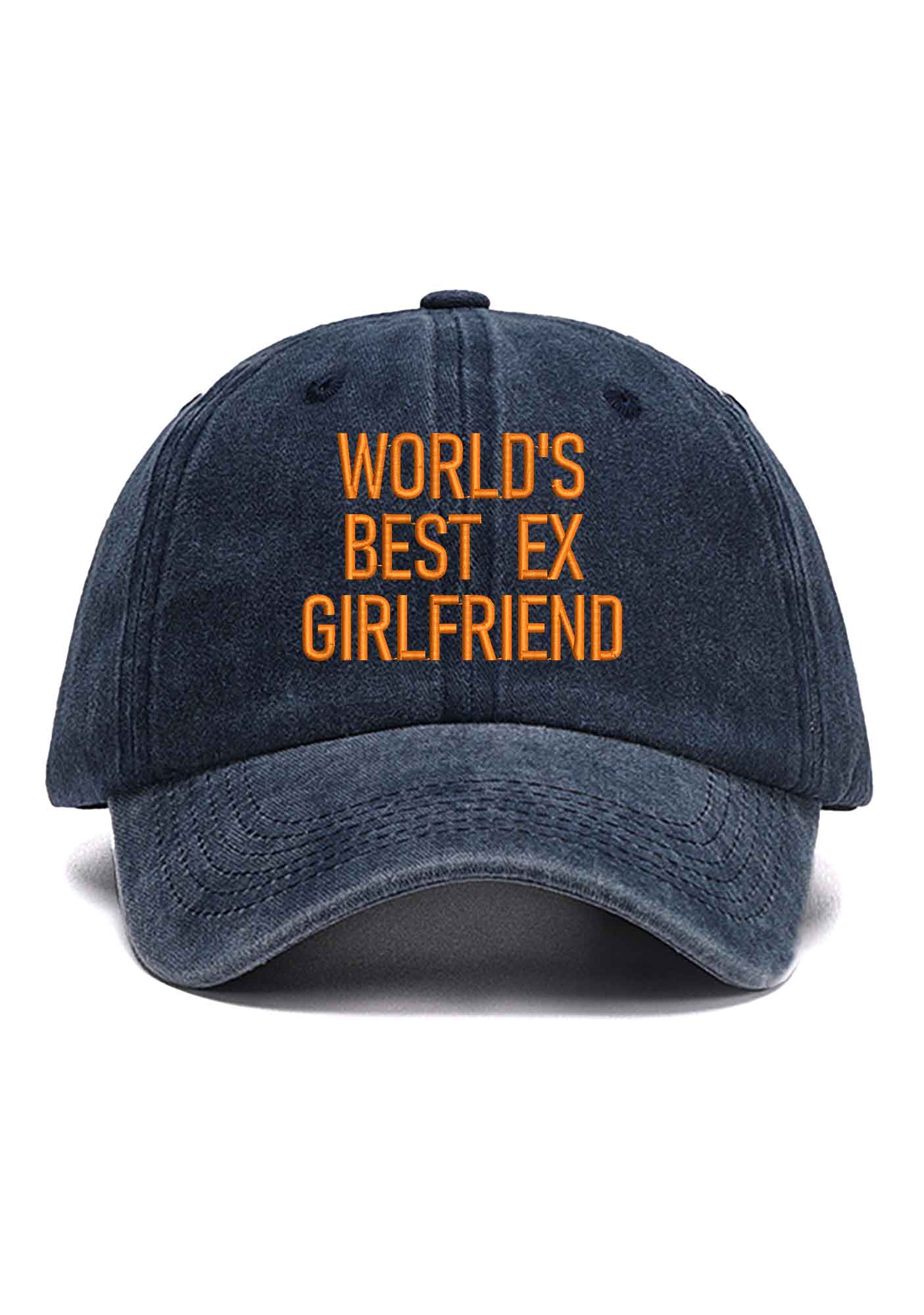 World's Best Ex Girlfriend Embroidered Baseball Cap