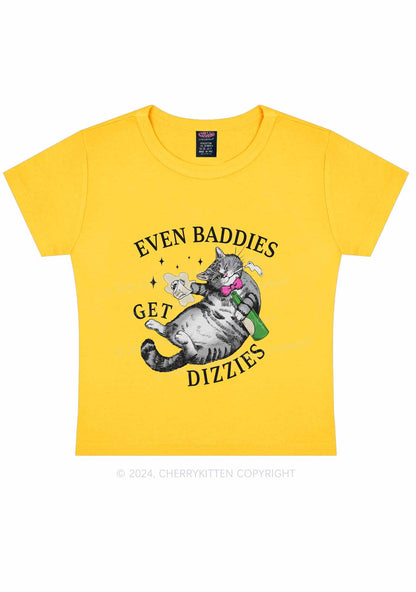 Baddies Get Dizzies Y2K Baby Tee Cherrykitten