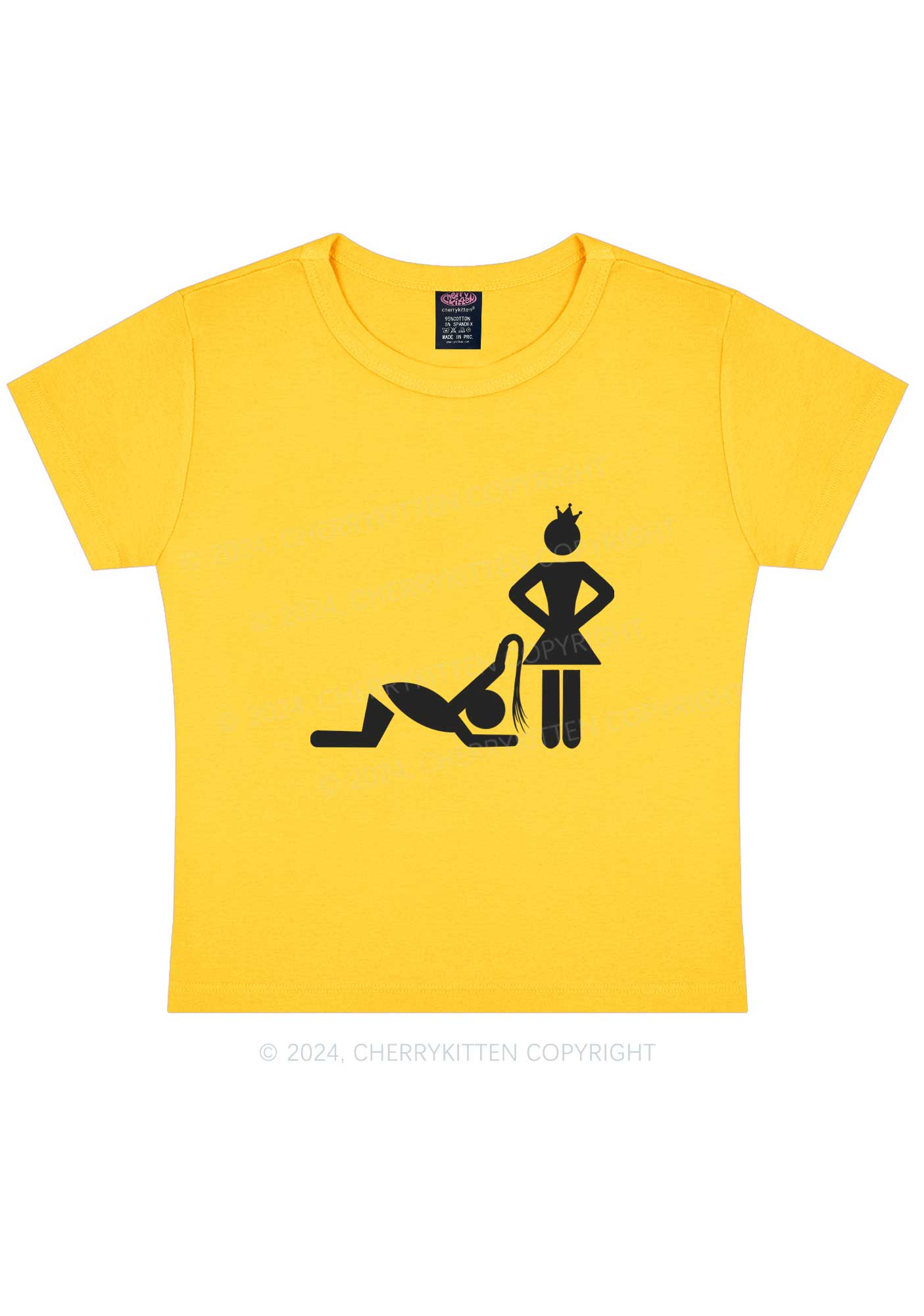 Slave Men Y2K Baby Tee Cherrykitten