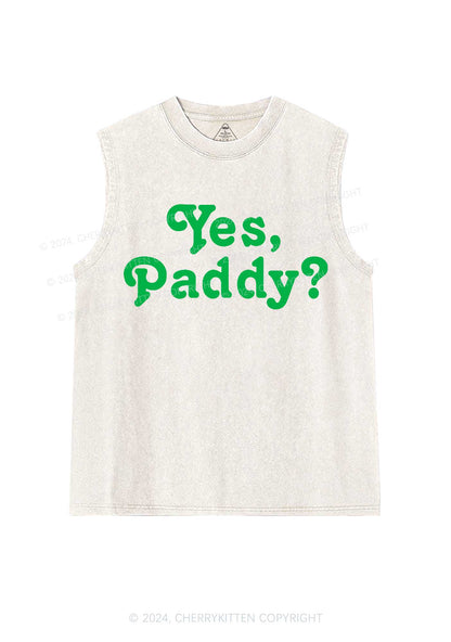 Yes Paddy St Patricks Y2K Washed Tank Cherrykitten