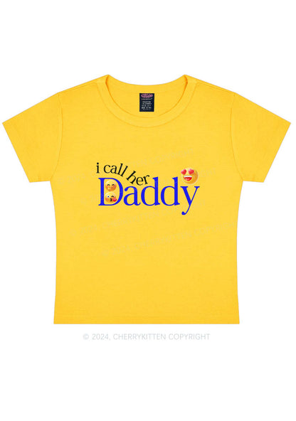 Call Her Daddy Y2K Baby Tee Cherrykitten