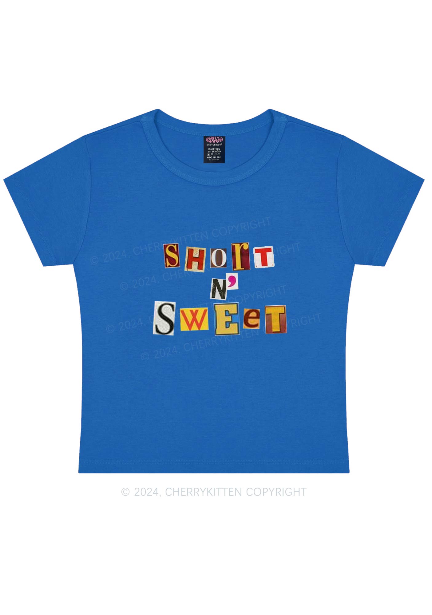 Short N Sweet Y2K Baby Tee Cherrykitten