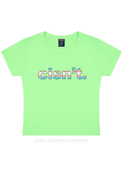 Cisn't Y2K Baby Tee Cherrykitten