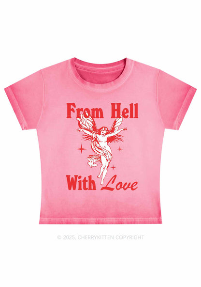 From Hell With Love Y2K Vintage Classic Tee Cherrykitten