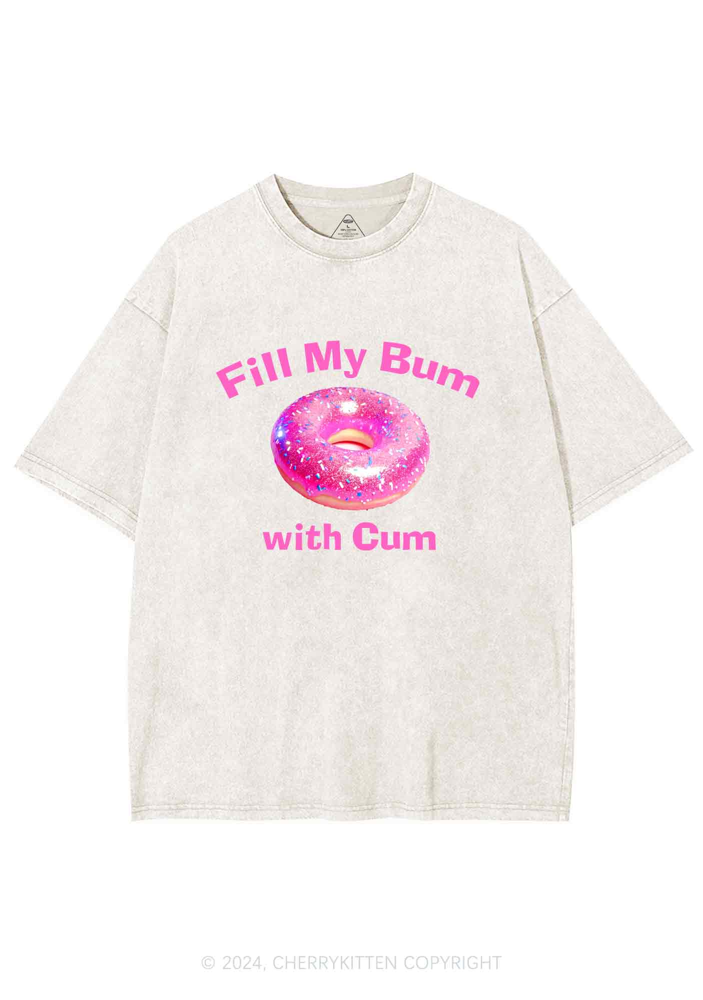 Fill My Bxm Y2K Washed Tee Cherrykitten