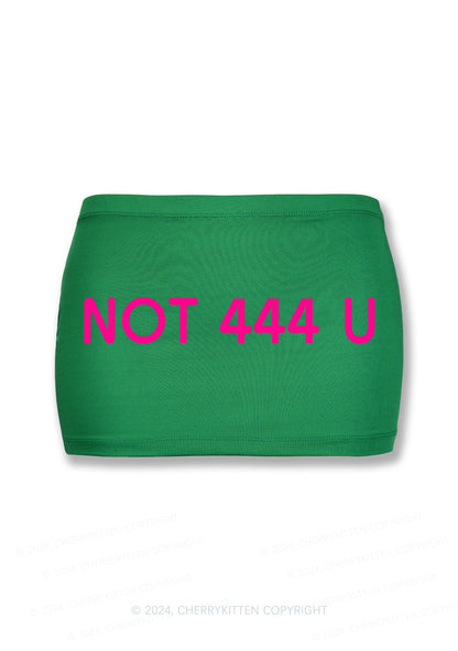 Not For You Y2K Mini Hip Skirt Cherrykitten