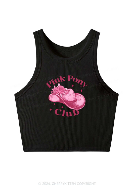 Pink Pony Club Y2K Crop Tank Top Cherrykitten