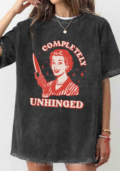 Completely Unhinged Y2K Washed Tee Cherrykitten