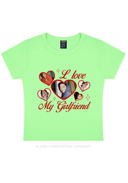 Custom Boyfriend Photos Y2K Valentine's Day Baby Tee Cherrykitten