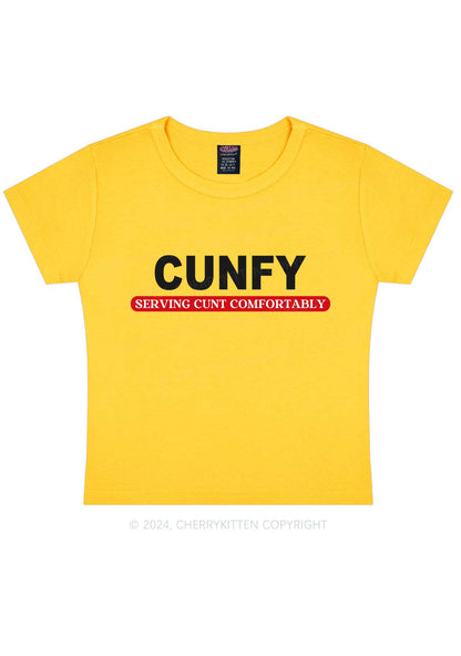 Cunfy Y2K Baby Tee Cherrykitten