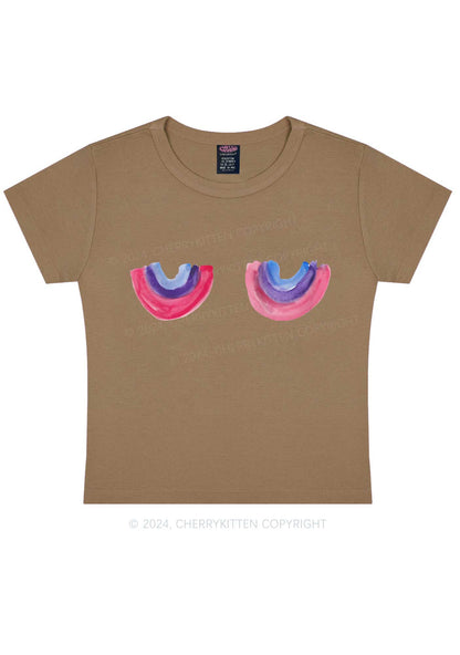 Bisexual Bxxb Y2K Baby Tee Cherrykitten