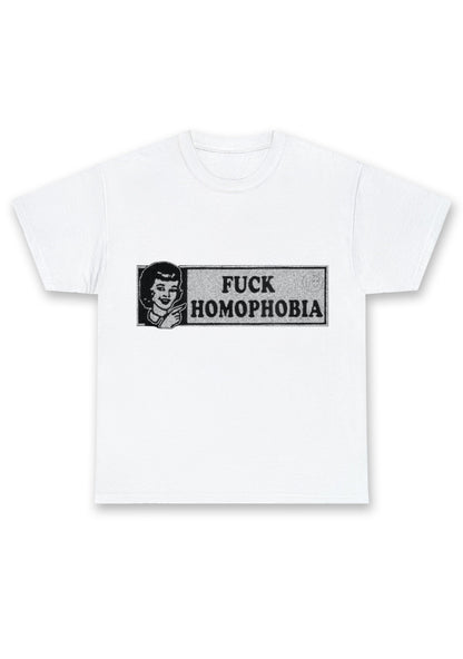 Fxxk Homophobia Chunky Shirt