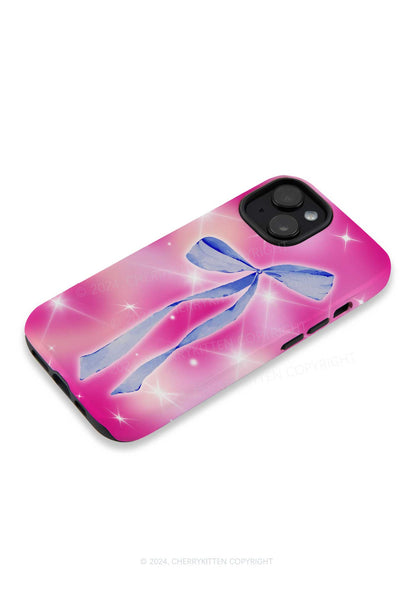 Blue Bow Y2K Phone Case Cherrykitten