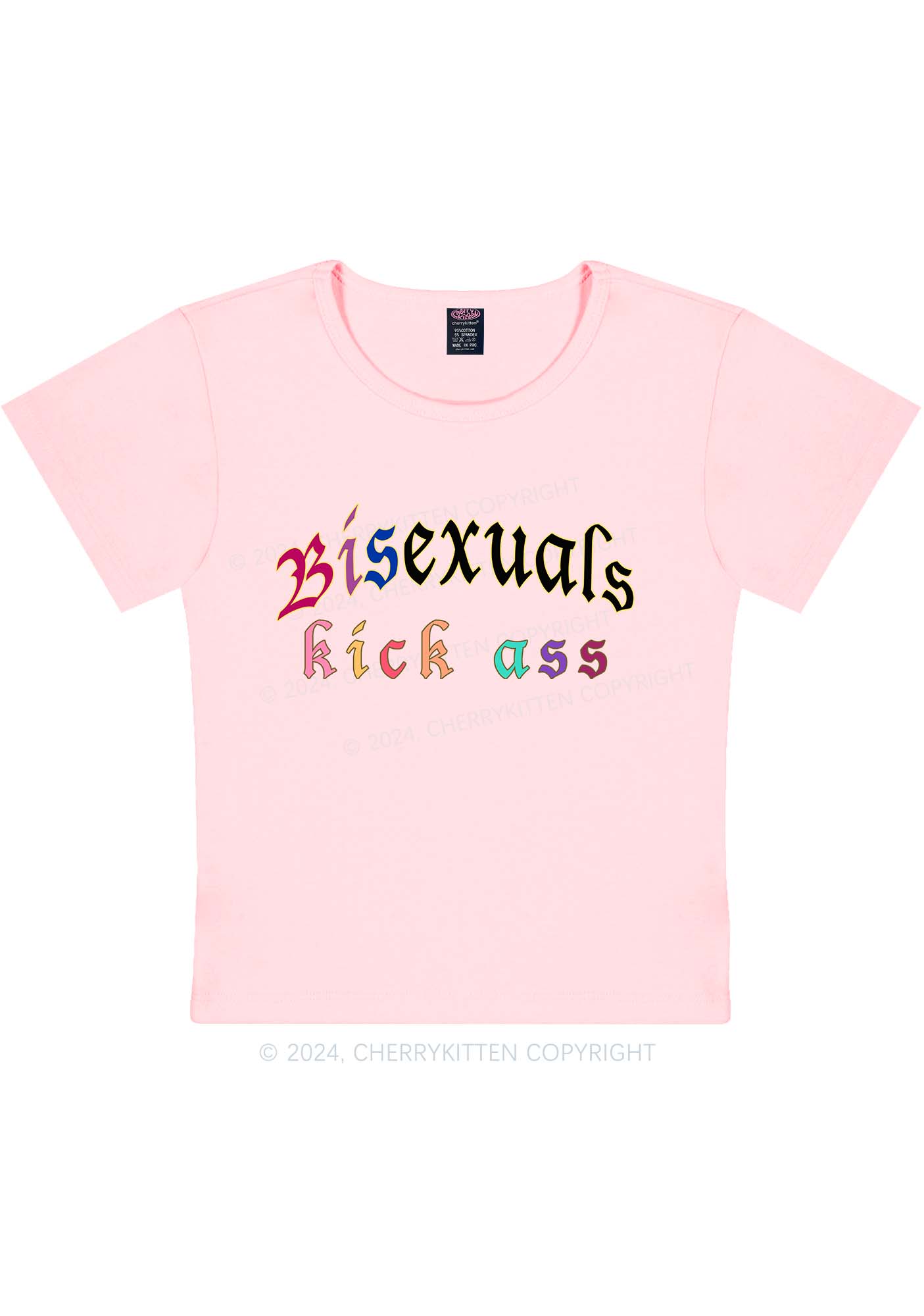 Bisexuals Kick Axx Y2K Baby Tee Cherrykitten