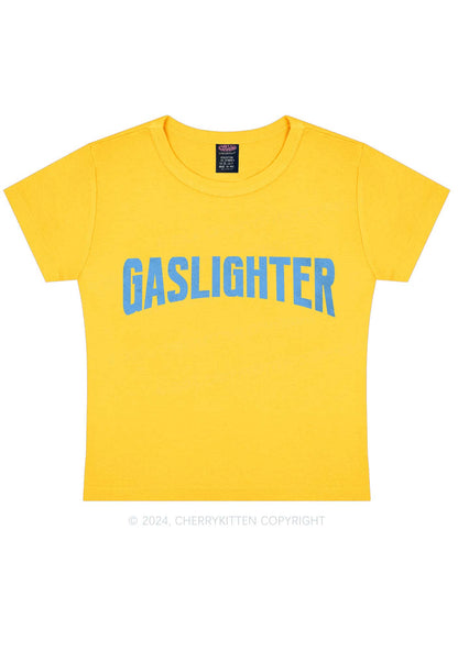 Gaslighter Y2K Baby Tee Cherrykitten