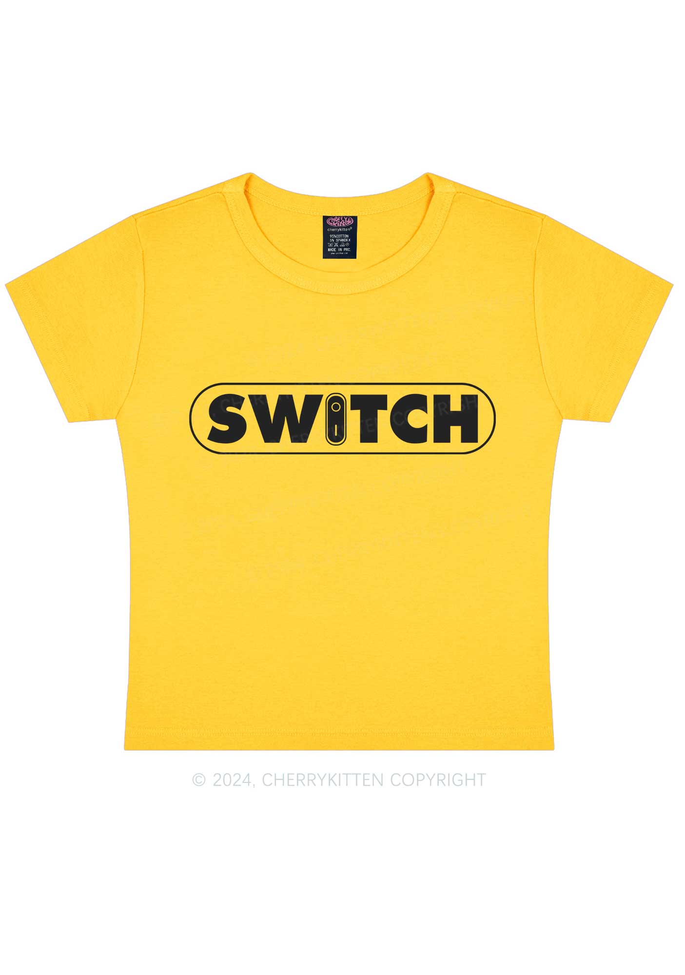 Switch Y2K Baby Tee Cherrykitten