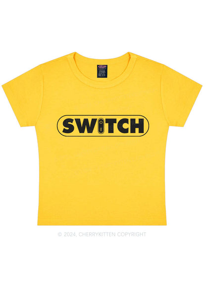 Switch Y2K Baby Tee Cherrykitten