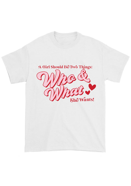 Who&What She Wants Chunky Shirt