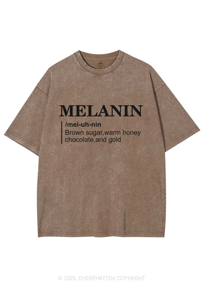 Melanin Definition Y2K Washed Tee Cherrykitten