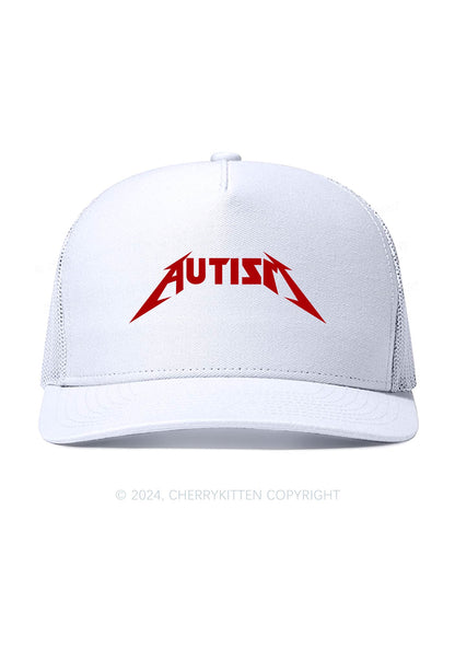 Autism Patient Y2K Trucker Mesh Hat Cherrykitten