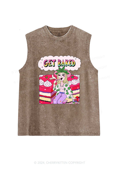 Get Baked Wxxd Y2K Washed Tank Cherrykitten