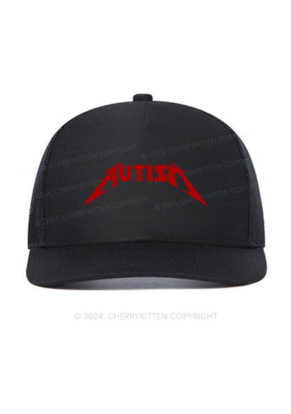 Autism Patient Y2K Trucker Mesh Hat Cherrykitten