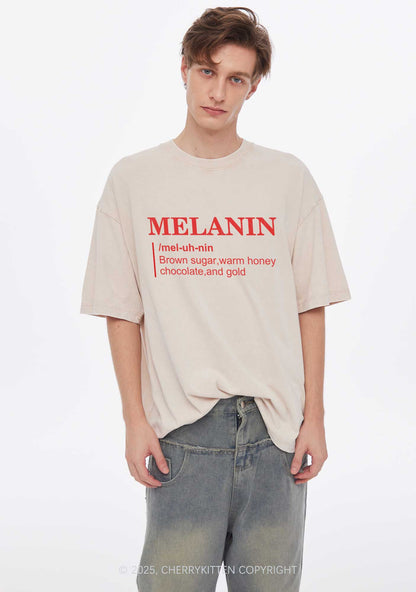 Melanin Definition Y2K Washed Tee Cherrykitten