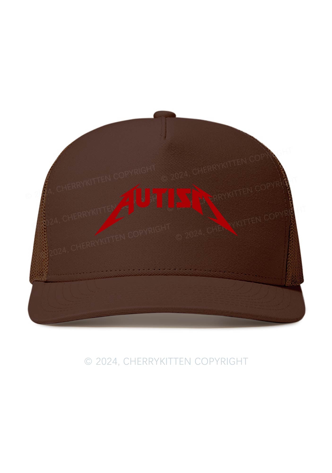 Autism Patient Y2K Trucker Mesh Hat Cherrykitten