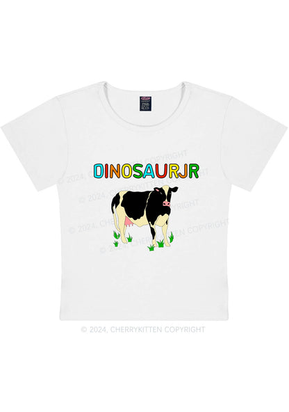 Dinosaur JR Y2K Baby Tee Cherrykitten