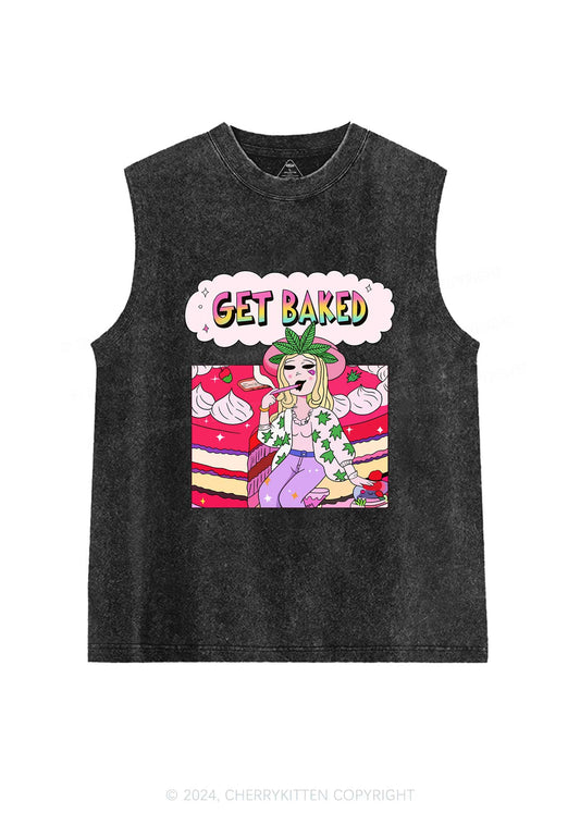 Get Baked Wxxd Y2K Washed Tank Cherrykitten