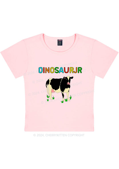 Dinosaur JR Y2K Baby Tee Cherrykitten