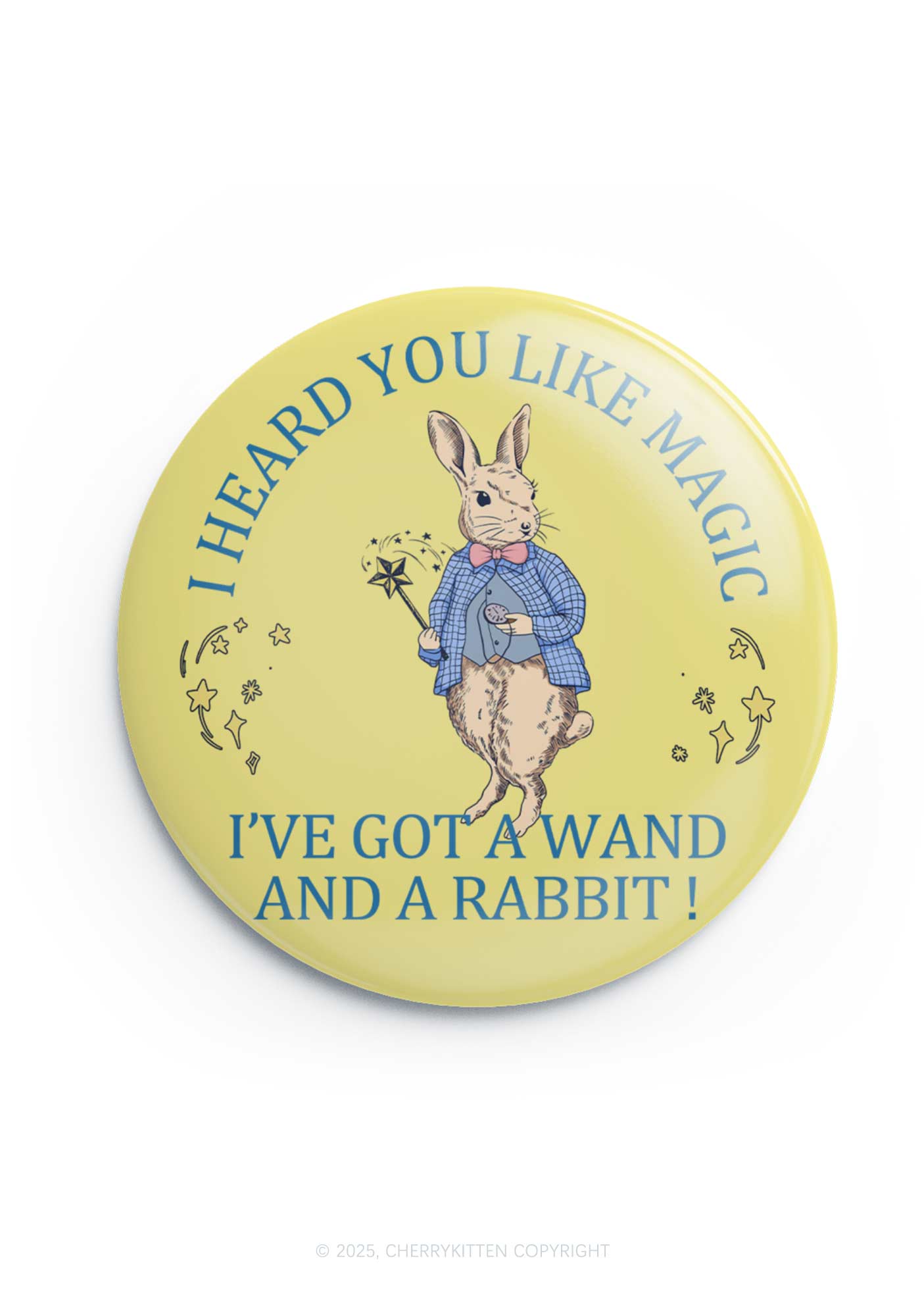 Wand Rabbit 1Pc Y2K Pin Cherrykitten