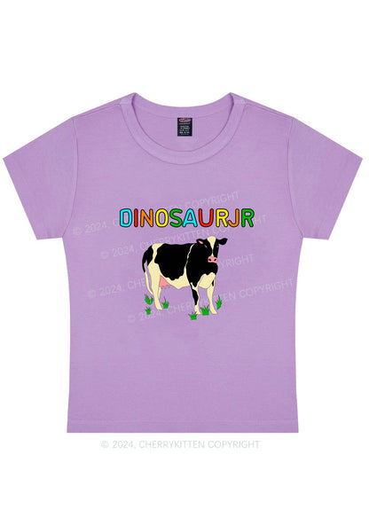 Dinosaur JR Y2K Baby Tee Cherrykitten